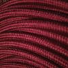 Bordó textil bevonatú vezeték 3x0,75