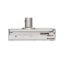 1F adapter ezüstszürke  230V 