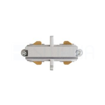 1F egyenes kapocs ezüstszürke  230V 