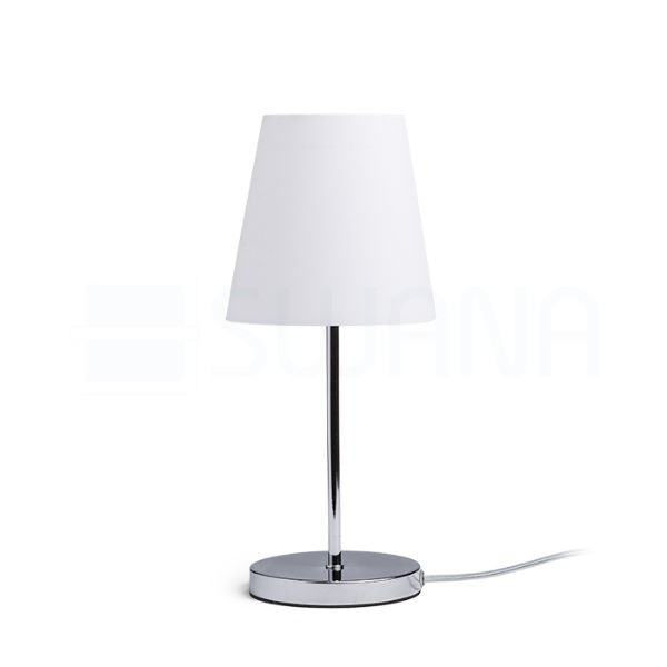CONNY 15/15 lámpabúra  Polycotton fehér/fehér PVC  max. 28W