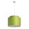 DOUBLE 40/30 lámpabúra  Chintz lime/fehér PVC  max. 23W