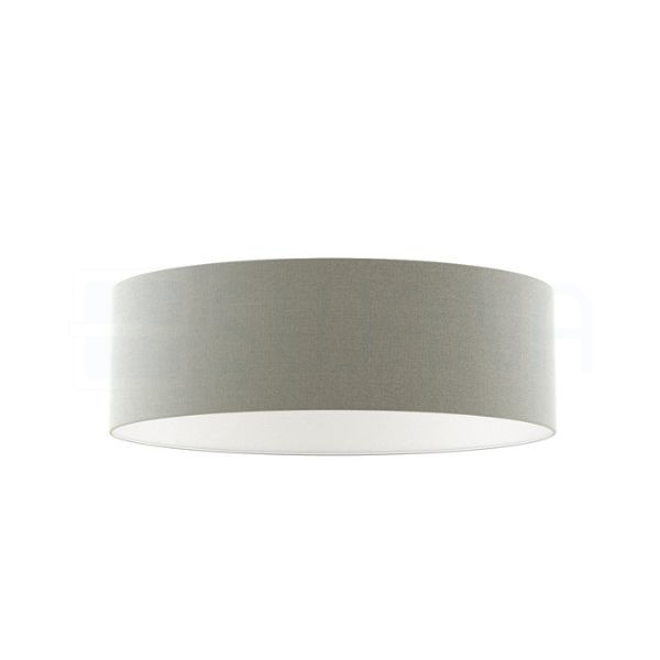 RON 60/19 lámpabúra  Chintz világosszürke/fehér PVC  max. 23W