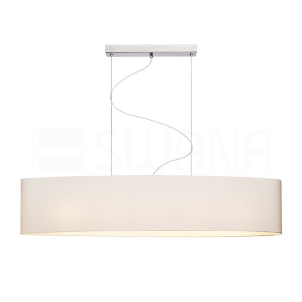 CASUAL 120/25 lámpabúra  Polycotton fehér/fehér PVC  max. 23W