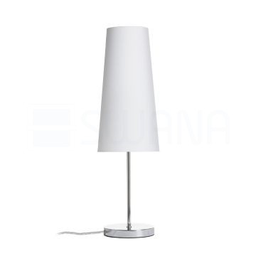 CONNY 15/30 asztali lámpaernyő Polycotton fehér/fehér PVC max. 23W