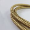 Bronz textil bevonatú vezeték 2x0,75	