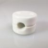 Elegáns fehér porcelán vezetékrögzítő retro enteriőrökhöz