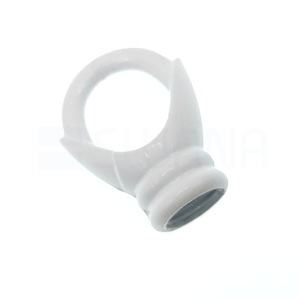 Lámpa tartógyűrű fehér - belső menetes 12mm