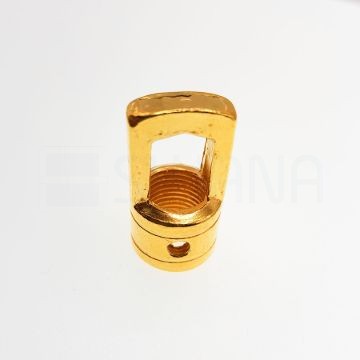 Lámpa tartógyűrű arany - belső menetes 14mm