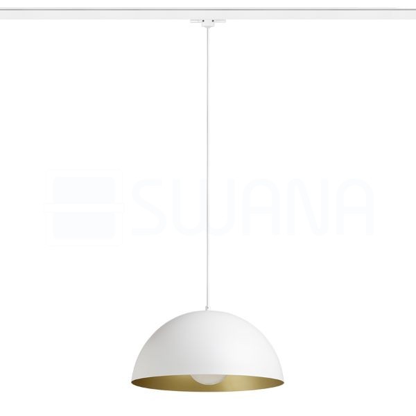 GLADYS 40 három áramkörös sínre fehér/fehér 230V LED E27 15W
