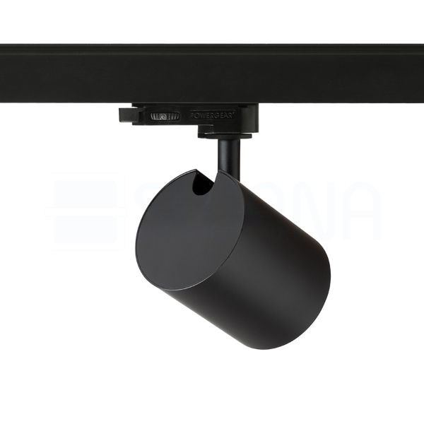 IRIS 7 három áramkörös sínre fekete  230V LED 10W 24°  3000K