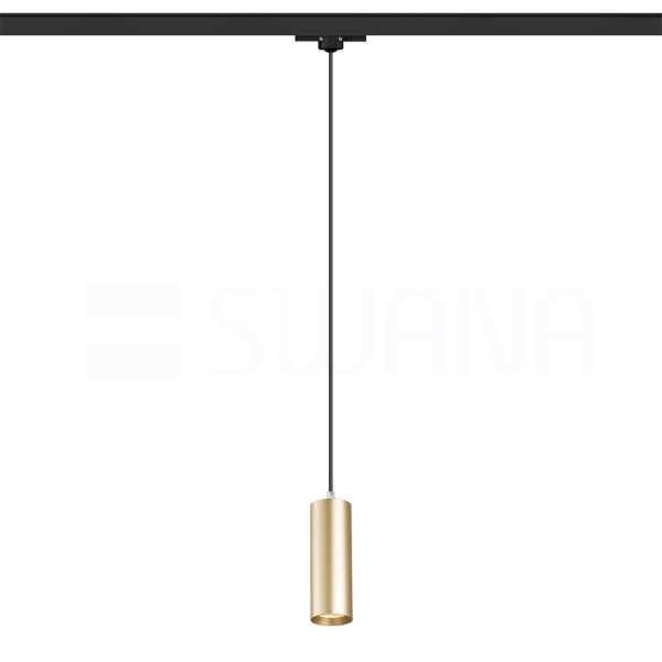 MAVRO három áramkörös sínen függő lámpa aranysárga  230V LED 12W 38°  3000K