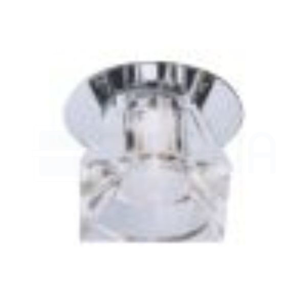 CRYSTAL LED III süllyesztett lámpa tiszta üveg/króm 350mA LED 1W 120° 4000K