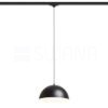 GLADYS 30 három áramkörös sínre fekete/fehér 230V LED E27 15W