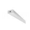 LED PROFILE G felületre szerelhető 1m eloxált alumínium/matt akrilát 