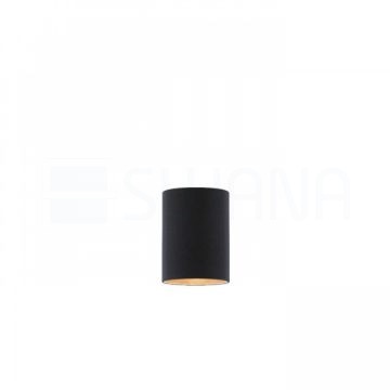 RON 15/20 lámpabúra Polycotton fekete/réz fólia max. 28W