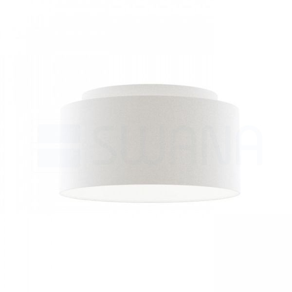 DOUBLE 55/30 lámpabúra  Polycotton fehér/fehér PVC  max. 23W