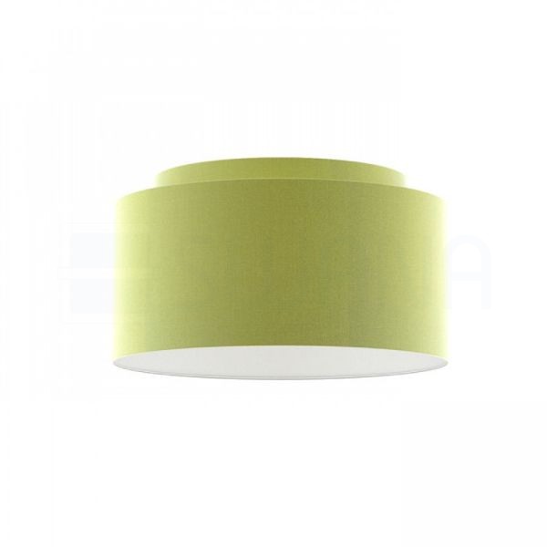 DOUBLE 55/30 lámpabúra  Chintz lime/fehér PVC  max. 23W