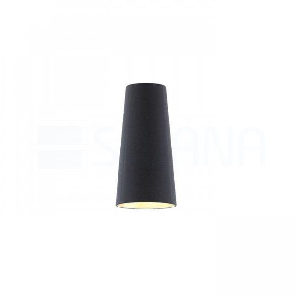 CONNY 15/30 asztali lámpaernyő Polycotton fekete/réz fólia max. 23W