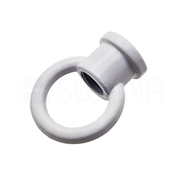 Lámpa tartógyűrű fehér - belső menetes 18mm