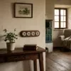 Sötét fa sorolókeret BONOLO porcelán kapcsolók és dugaljak számára