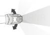 Petzl Fejlámpa ACTIK 2025 (+3AAA - tartozék) (450 lumen) Piros
