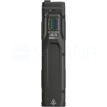 Nitecore Elemlámpa EDC25 (Beépített Li-ion) 2 x NiteLab UHi 20 (3000 lumen)
