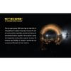 Nitecore Elemlámpa EF1 (1x18650) 830 lumen ATEX 2/22 G Ex d II T6 Gb