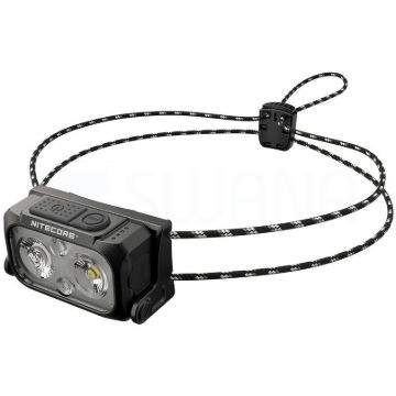 Nitecore Fejlámpa NU21 (akkumulátoros - tartozék) HP LED (360 lumen) Fekete