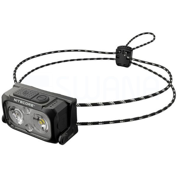 Nitecore Fejlámpa NU21 (akkumulátoros - tartozék) HP LED (360 lumen) Fekete