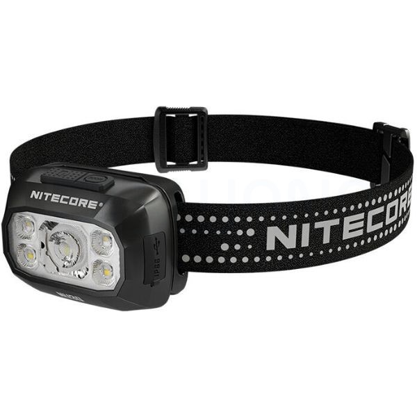 Nitecore Fejlámpa NU30 (akkumulátoros - tartozék) 4x UHE LED (500 lumen)
