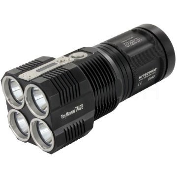 Nitecore Elemlámpa TM28 SET (+4 x IMR18650) 4xCREE XHP35 HI (6000 lumen)