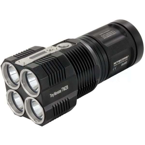 Nitecore Elemlámpa TM28 SET (+4 x IMR18650) 4xCREE XHP35 HI (6000 lumen)
